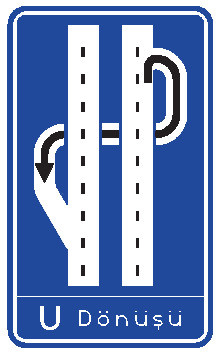 U Dönüşü Levhası (Alt Geçit)