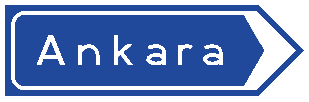Kavşak İçi Yön Levhası