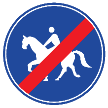 Mecburi Atlı Yolu Sonu